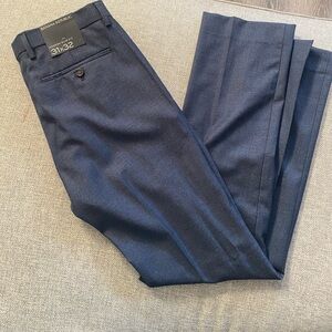 NWT Men’s Banana Republic Modern Slim Fit steel blue dress pants 31x32